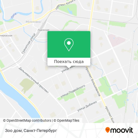 Карта Зоо дом