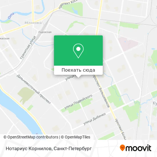 Карта Нотариус Корнилов