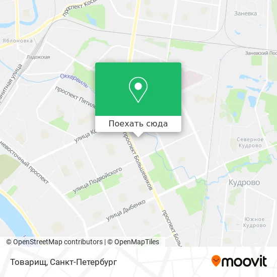 Карта Товарищ