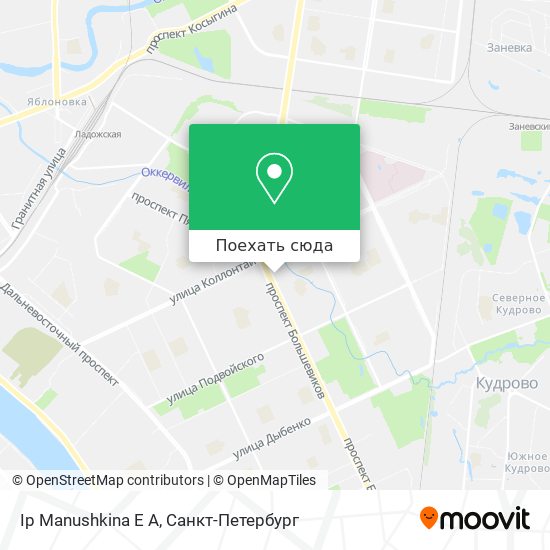 Карта Ip Manushkina E A