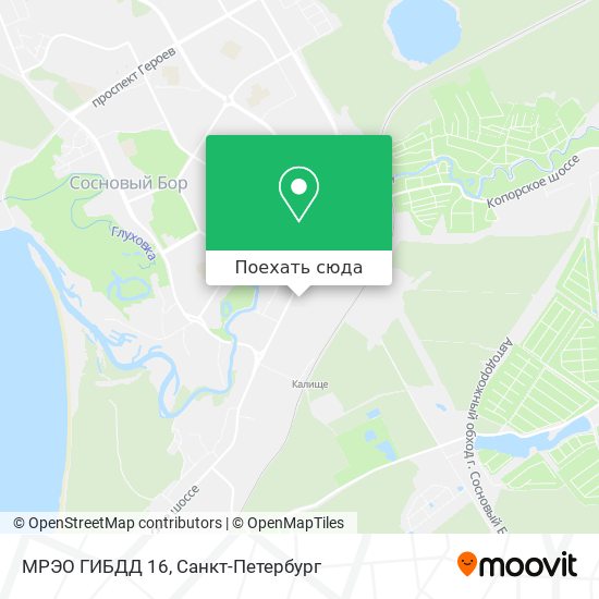 Карта МРЭО ГИБДД 16