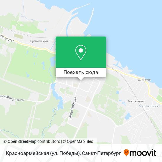 Карта Красноармейская (ул. Победы)