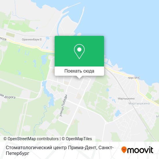 Карта Стоматологический центр Прима-Дент