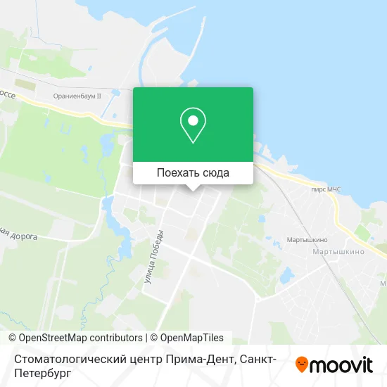 Карта Стоматологический центр Прима-Дент