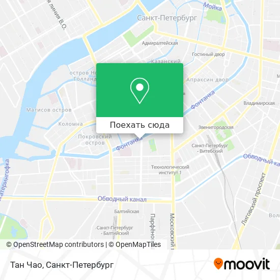 Карта Тан Чао