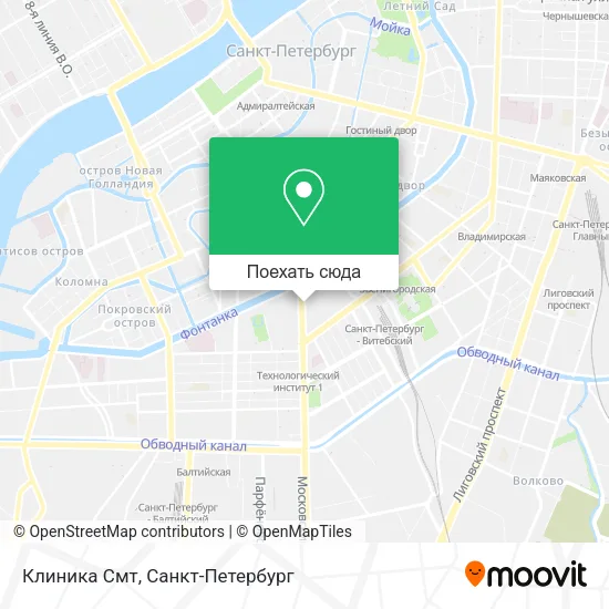 Карта Клиника Смт