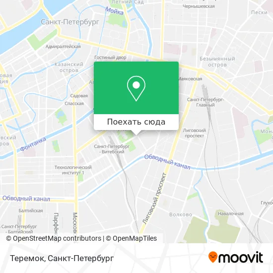 Карта Теремок