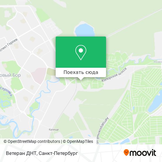 Карта Ветеран ДНТ