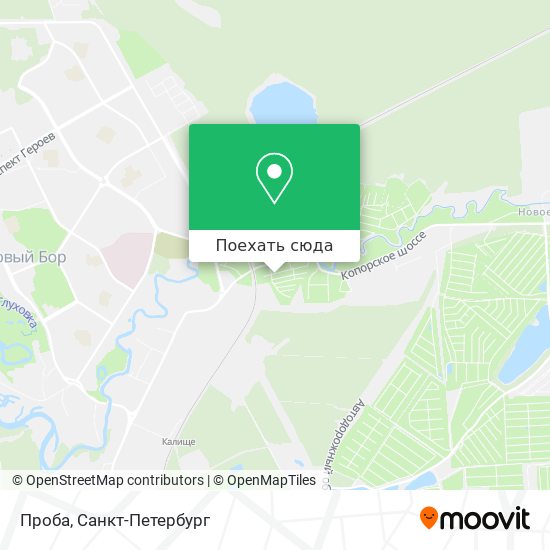 Карта Проба