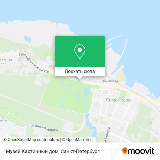Карта Музей Картинный дом