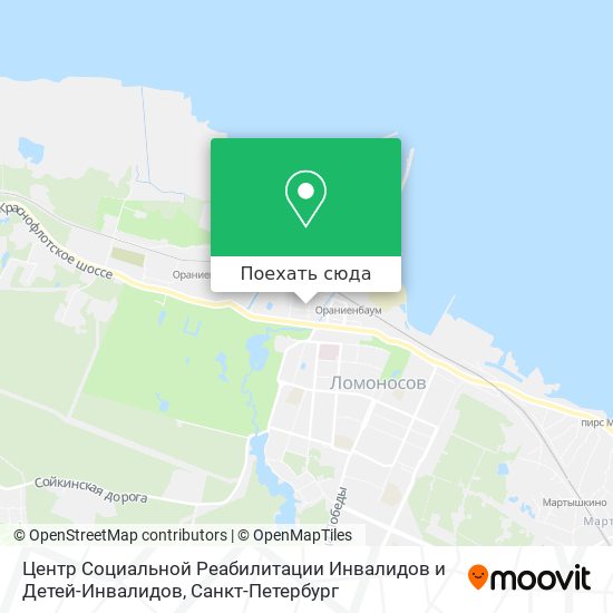 Карта Центр Социальной Реабилитации Инвалидов и Детей-Инвалидов
