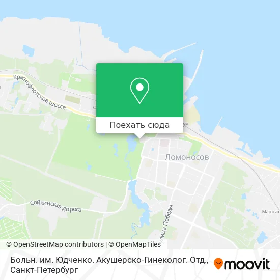 Карта Больн. им. Юдченко. Акушерско-Гинеколог. Отд.