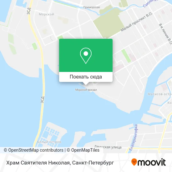 Карта Храм Святителя Николая