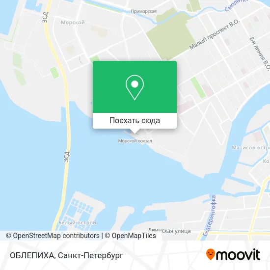 Карта ОБЛЕПИХА