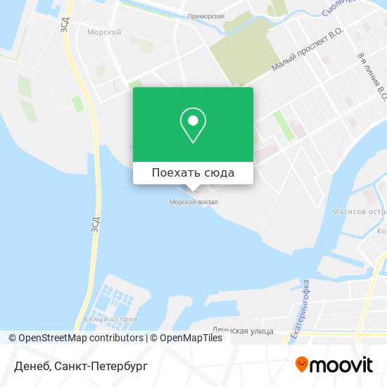 Карта Денеб