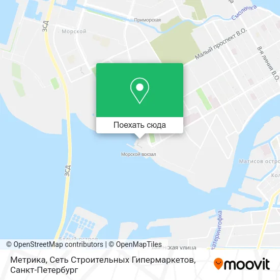Карта Метрика, Сеть Строительных Гипермаркетов