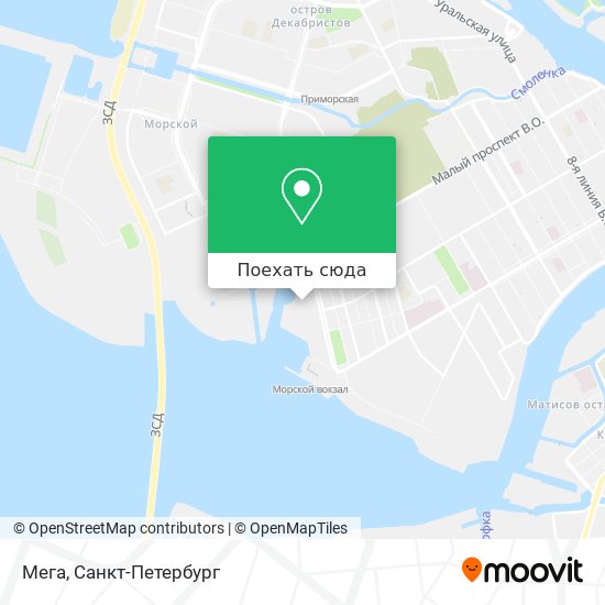 Карта Мега