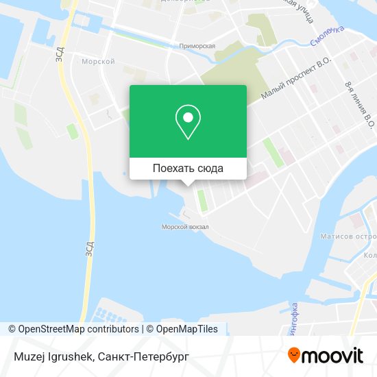 Карта Muzej Igrushek
