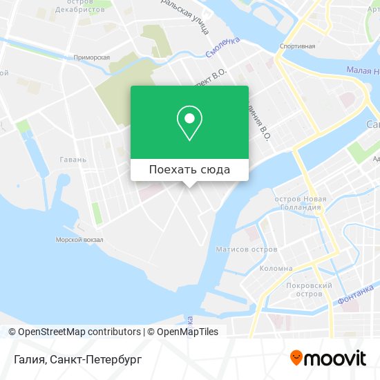 Карта Галия