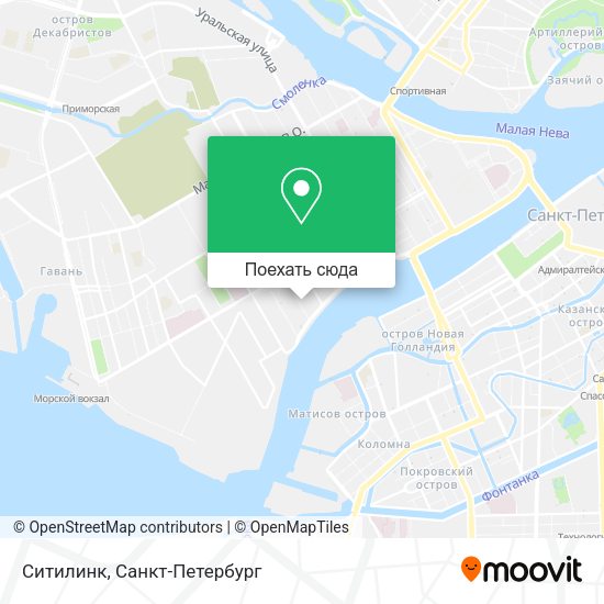 Карта Ситилинк