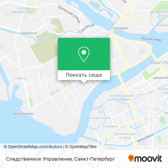 Карта Следственное Управление