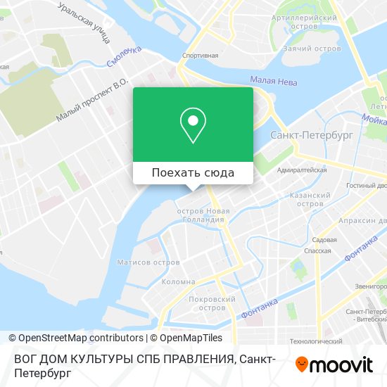 Карта культуры спб