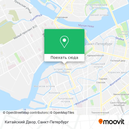 Карта Китайский Двор