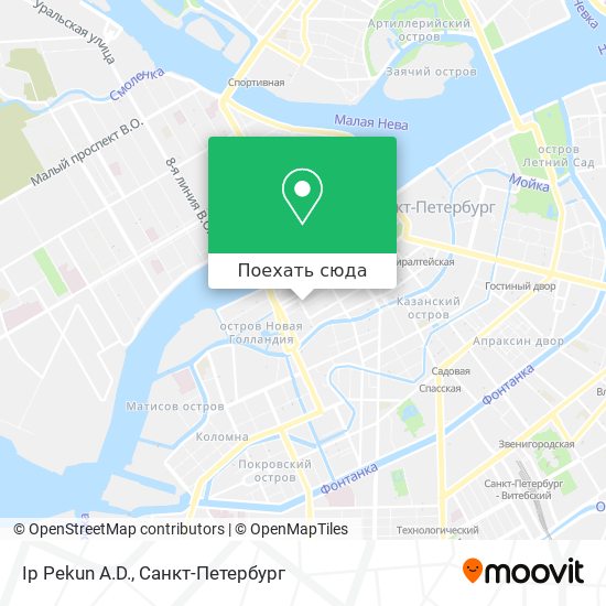 Карта Ip Pekun A.D.