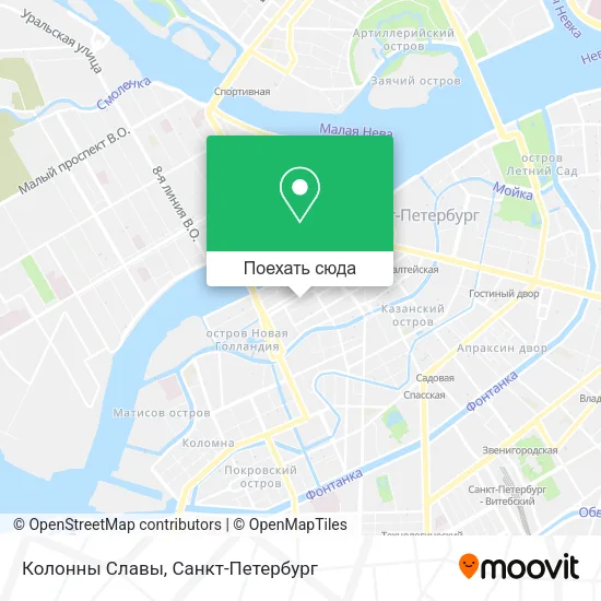 Карта Колонны Славы