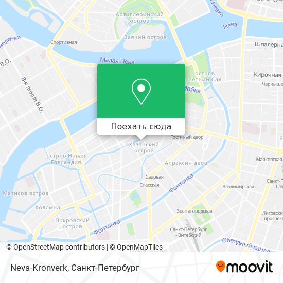 Карта Neva-Kronverk