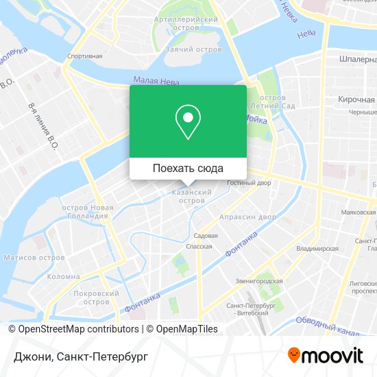 Карта Джони