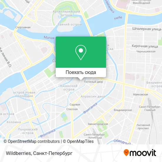 Карта Wildberries