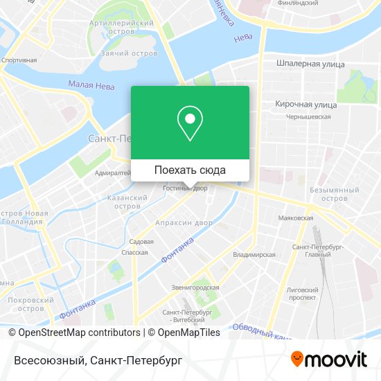 Карта Всесоюзный