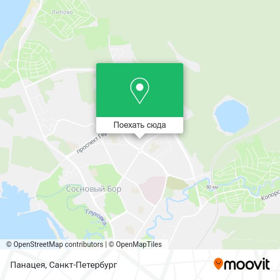 Карта Панацея