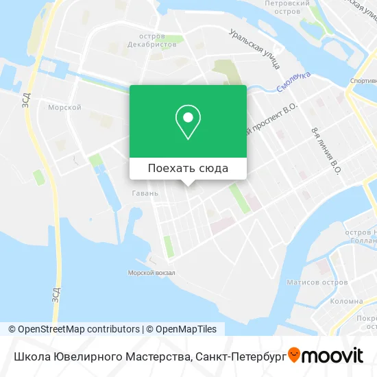 Карта Школа Ювелирного Мастерства