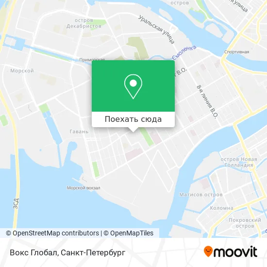 Карта Вокс Глобал