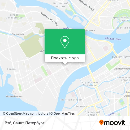 Карта Втб