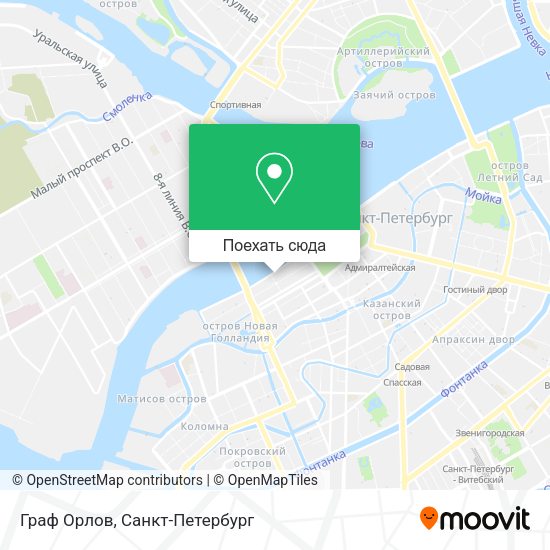 Карта Граф Орлов