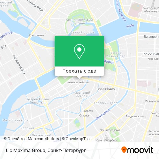 Карта Llc Maxima Group