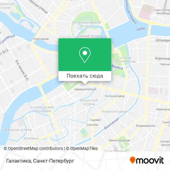 Карта Галактика