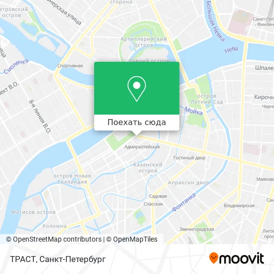 Карта ТРАСТ