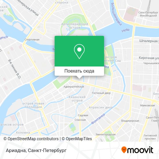 Карта Ариадна
