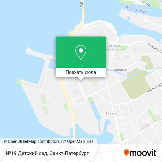 Карта №19 Детский сад