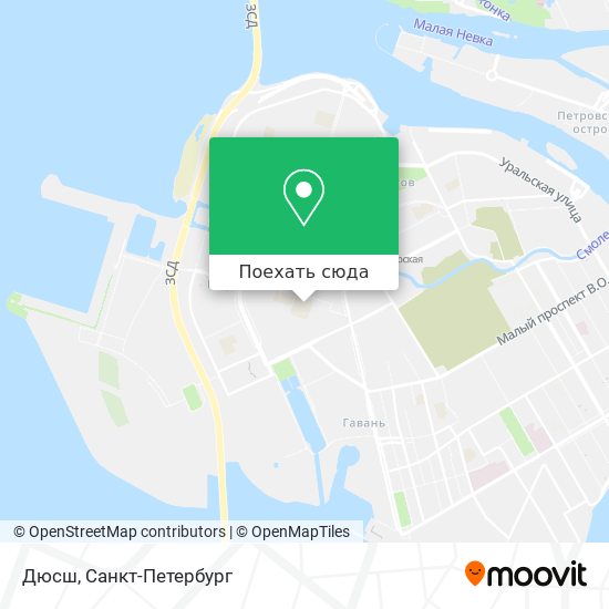 Карта Дюсш