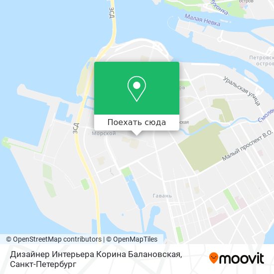Карта Дизайнер Интерьера Корина Балановская