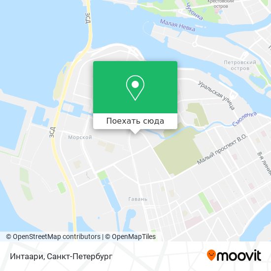 Карта Интаари