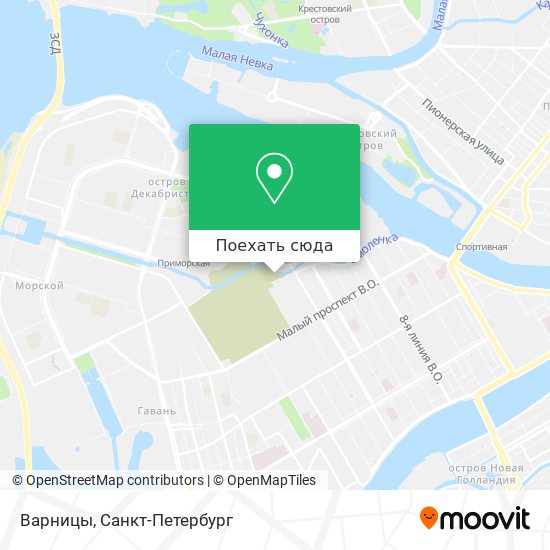 Карта Варницы