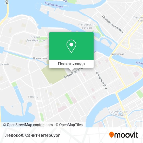 Карта Ледокол