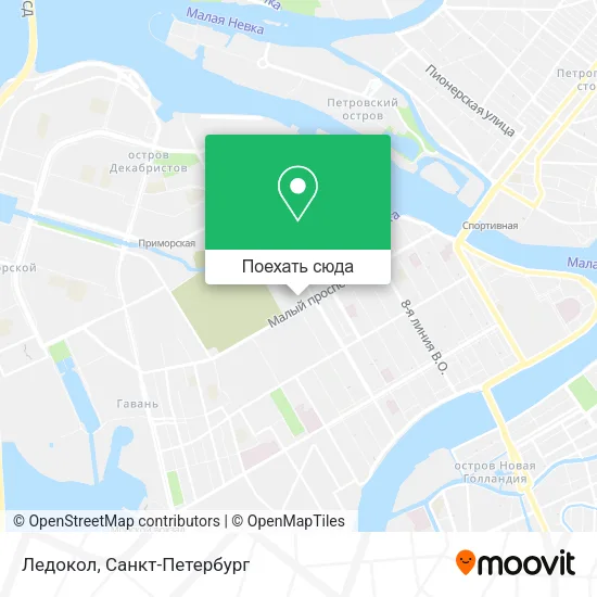 Карта Ледокол
