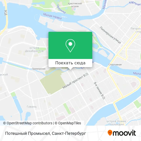 Карта Потешный Промысел